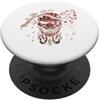 Samurai TShirt Cyber Giapponese Retrò To Maglietta Cyber Samurai Maschera Da Demone Giapponese PopSockets PopGrip Adesivo