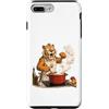 Timowo Studio Custodia per iPhone 7 Plus/8 Plus Tigre Dai Denti A Sciabola In Cucina
