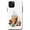 Caffeine Latte Lover Gifts Custodia per iPhone 11 Pro Chai Tea Latte Cafe Coffee Lover Spice