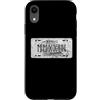 ROMYLP Roman Numerals Years License Plat Custodia per iPhone XR 2023 anno retrò divertente compleanno 3 anni