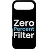 No Filter Humor Shop Custodia per iPhone Air Persona Sarcastica Zero Percent Filtro Onestà