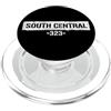 Urban Area Code Streetwear Supply South Central 323 Codice area Urban Grunge Streetwear PopSockets PopGrip per MagSafe