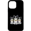 Cool 3 Hip Hop Trio Street Gold Chain Fu Custodia per iPhone 13 Pro Max Papillon Dog Rap Old School Retro Streetwear anni '80 '90 Tre