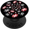 Betting On A Winning Cruise - Fun Vacati Gioco d'azzardo del casinò per il mio prossimo viaggio di crociera Poker Chips Win PopSockets PopGrip Adesivo