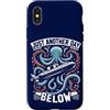 Pigboat Combat Open Sea Veteran Ocean De Custodia per iPhone X/XS Citazione Submariner Solo un altro giorno sotto il sottomarino Kraken