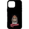 Casino Gambling & Slot Machine Vegas App Custodia per iPhone 16 Pro Max Slot Queen Casino Gioco d'azzardo Jackpot Vincitore Vegas Macchina