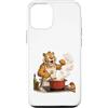 Timowo Studio Custodia per iPhone 12/12 Pro Tigre Dai Denti A Sciabola In Cucina