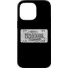 ROMYLP Roman Numerals Years License Plat Custodia per iPhone 14 Pro Max 2023 anno retrò divertente compleanno 3 anni