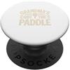 Grandma's Pickleball Apparel Spilla della nonna con scritta Grandma's Got the Paddle Pickleball Grandma's PopSockets PopGrip Adesivo