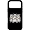 Cool 3 Hip Hop Trio Street Gold Chain Fu Custodia per iPhone 17 Pro Max Hamster Rap Old School Retro Streetwear 80s 90s Tre