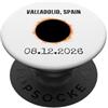 Eclipse 2026 VALLADOLID, SPAGNA 08.12.2026 Eclissi solare PopSockets PopGrip Adesivo