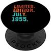 July 1955 Retro Vintage Year 1955 Gift Edizione Limitata Luglio 1955 Compleanno PopSockets PopGrip Adesivo