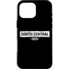 Urban Area Code Streetwear Supply Custodia per iPhone 16 Pro Max South Central 323 Codice area Urban Grunge Streetwear