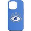 AuraStitch Custodia per iPhone 13 Pro Evil Eye | Grafica di protezione Nazar | Estetica mistica