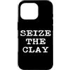 FUNNY POTTERY PRODUCTS Custodia per iPhone 16 Pro Catturare l'argilla divertente ceramica insegnante studente ceramica Potter