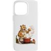 Timowo Studio Custodia per iPhone 14 Pro Max Tigre Dai Denti A Sciabola In Cucina