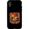 Asian Dragon Ramen Noodle Bowl Anime Custodia per iPhone X/XS Epic Dragon Ramen Sapore feroce Noodle Anime