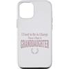 Granddaughter Girl Dad Humor Tees Custodia per iPhone 12/12 Pro Ho usato per essere in carica poi ho avuto una nipote Tee 2