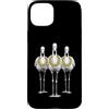 Cool 3 Hip Hop Trio Street Gold Chain Fu Custodia per iPhone 15 Plus Flamingo Rap Old School Retro Streetwear 80s 90s Tre