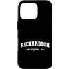 Richardson Original Vintage Retro Pride Custodia per iPhone 16 Pro Nome originale Richardson Retro Hometown Richardson Original