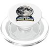 PeeKay Apparel - MoonReturn Destinazione Luna di nuovo PopSockets PopGrip per MagSafe