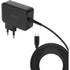 TOOQ TQLC-USBCGAN100PD - Caricatore per notebook GAN USB-C PD 100W, colore: Nero