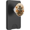 Cute Cottagecore Dragons with Books Desi Dragon Reader Book Lover Fantasy, simpatica creatura floreale PopSockets PopWallet per MagSafe