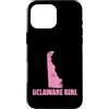 US States United States USA Country Amer Custodia per iPhone 16 Pro Max Delaware Girl USA America Stato