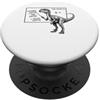Physics Science Humor Quantum Mechanics Velociraptor Distanceraptor Timeraptor Divertente Fisica Scienza PopSockets PopGrip Adesivo