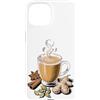 Caffeine Latte Lover Gifts Custodia per iPhone 15 Chai Tea Latte Cafe Coffee Lover Spice