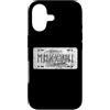 ROMYLP Roman Numerals Years License Plat Custodia per iPhone 17 2028 anno retrò