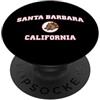 Santa Barbara CA Souvenirs & Gifts by DV Santa Barbara California (California) PopSockets PopGrip Adesivo