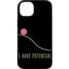 Physics Science Humor Quantum Mechanics Custodia per iPhone 14 Plus Ho Potenziale Divertente Fisica Scienza Umorismo Energia Formula
