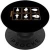 Physics Science Humor Quantum Mechanics Quark Particella Oca Fisica Meccanica Quantistica Scienza Nerd PopSockets PopGrip Adesivo