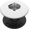 Lancio del registro dei giochi delle Hig Cabertoss Master Guerriero scozzese che lancia il registro PopSockets PopGrip Adesivo