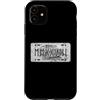 ROMYLP Roman Numerals Years License Plat Custodia per iPhone 11 2028 anno retrò