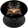 Enchanted Romantasy Reads Romantasy Dragon Book Reader Design Fantasy Romance PopSockets PopGrip Adesivo