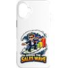 Finance Fun Custodia per iPhone 16 Plus Cavalcando l'onda delle vendite