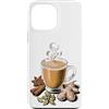 Caffeine Latte Lover Gifts Custodia per iPhone 13 Pro Max Chai Tea Latte Cafe Coffee Lover Spice