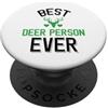 Cute Deer Family Apparel La migliore persona di cervo di sempre PopSockets PopGrip Adesivo