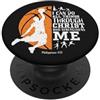 Christian Gifts by Alexis Mae Pallacanestro Felpe Uomo Ragazzi Bambini Christian Bible Verse Regali PopSockets PopGrip Adesivo