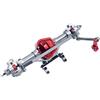 Gruppo asse in metallo scala 1 10 compatibile con SCX10 D90 per cingoli radiocom