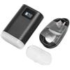 Yctze Flash Universale per Fotocamera, Supporto Singolo per Slitta Calda, Uscita Luminosa Ad Alta velocità, Batteria Al Litio di Tipo C, Schermo Integrato, Leggero per la Fotografia di Viaggio (BLACK)