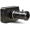 MOKOSE Fotocamera HDMI 12 MP, 4 K, 1080 P, USB HD, trasmissione live webcam, con registrazione 4 K @30 FPS, telecamera industriale C/CS Mount, time-lapse e immagini in serie, con obiettivo telezoom