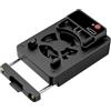 ReachMall Ventola di raffreddamento per fotocamera ricaricabile con supporto flessibile a 5 velocità di ricarica di tipo C per fotocamere DSLR Registrazione video Fotografia esterna