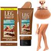 Doukesh Fondotinta Gambe Waterproof 100ML Crema Colorata Gambe con Pennello Fondotinta Lozione per il Trucco Delle Gambe e Corpo Leg Makeup Concealer Copertura del Tatuaggio e delle Cicatrici (#3)