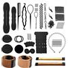 Scettar Set di accessori per lo styling dei capelli, 40 pezzi, per creare chignon, per realizzare acconciature fai da te, colore nero, per ragazze o donne