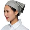 Wambere 1 bandana triangolare per capelli, fascia triangolare, fascia per capelli, fascia per capelli, fascia per capelli, copricapo per uomo, donna, per cameriere, cucina, sala da pranzo, grigio