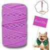 CEASELESLY 6mm*30m Corda in sisal verde,String Sisal per Tiragraffi,string di Canapa Per Gatti,Corda per Tiragraffi per Gatti Adatto per Arredare Soggiorno Giardino Ufficio Artigianato (rosa)
