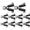 Generico Adjustable Plant Trellis Connector - Garden Stake Connectors 20mm | Plant Trellis Clips 10 Pack | PP A Frame Support Buckle Joint Connector 0-70 Degree Garden Support System